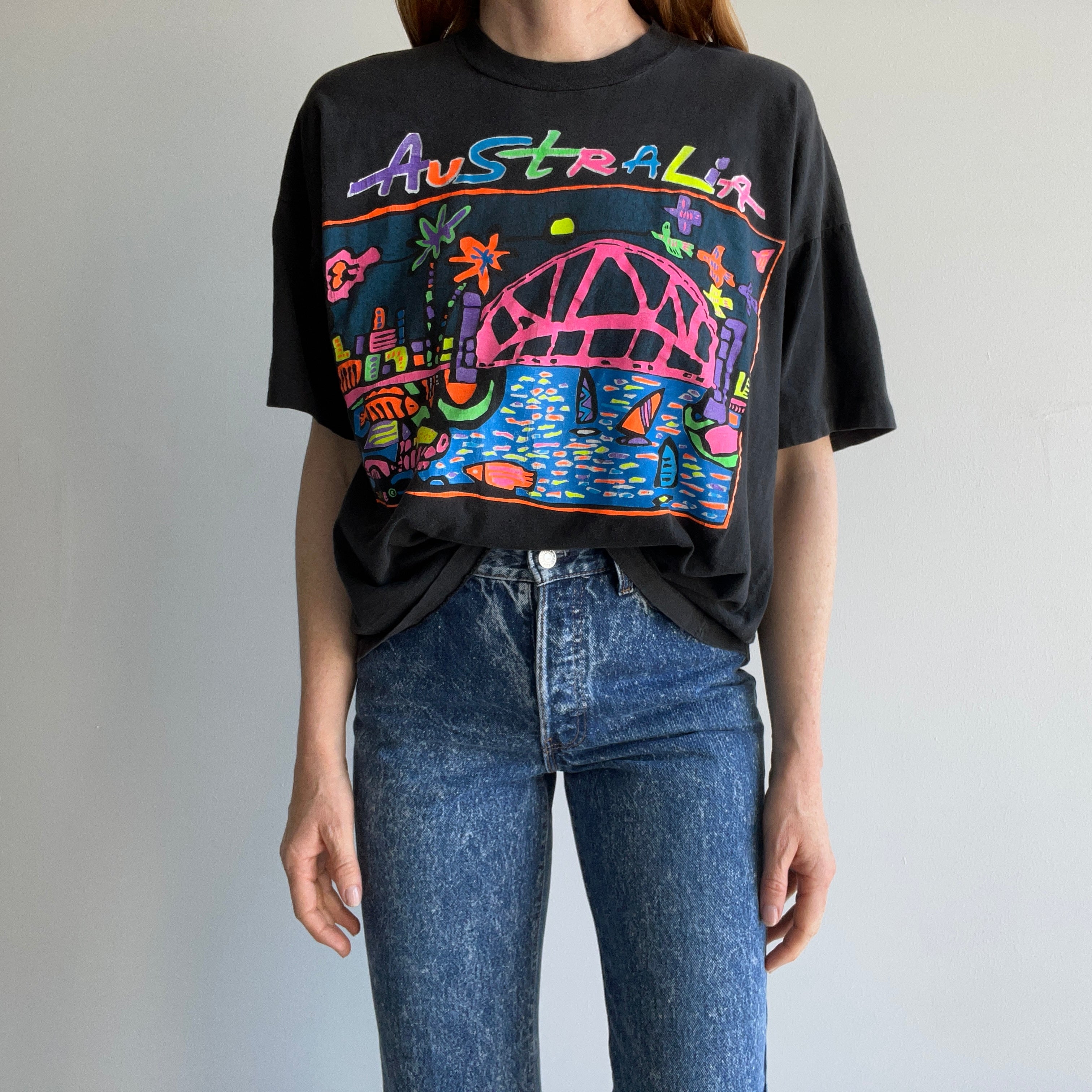 1980s Slouchy Australia Tourist T-Shirt
