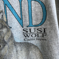 1990/00s Finland Wolf T-Shirt by Screen Stars