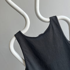 1890s Blank Faded Black Tank Top