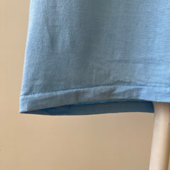 1980s Baby Blue Hallmark T Shirt