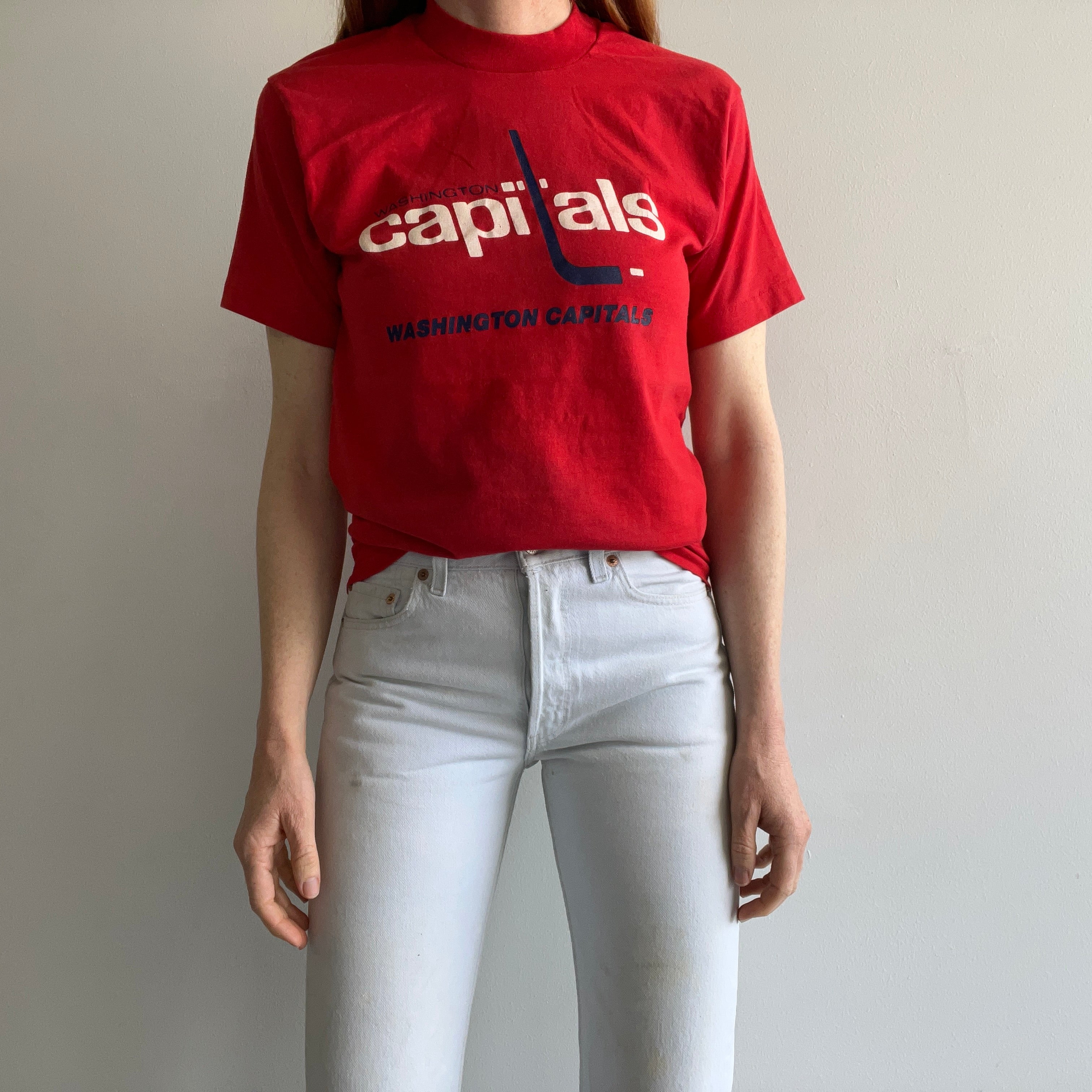 1980s Washington Capitals NHL T-Shirt