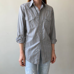 1980's Wrangler Western Button-Up Shirt