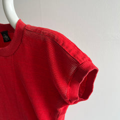 1980s Mesh Front Cap Sleeve Ultra Eighties T-Shirt