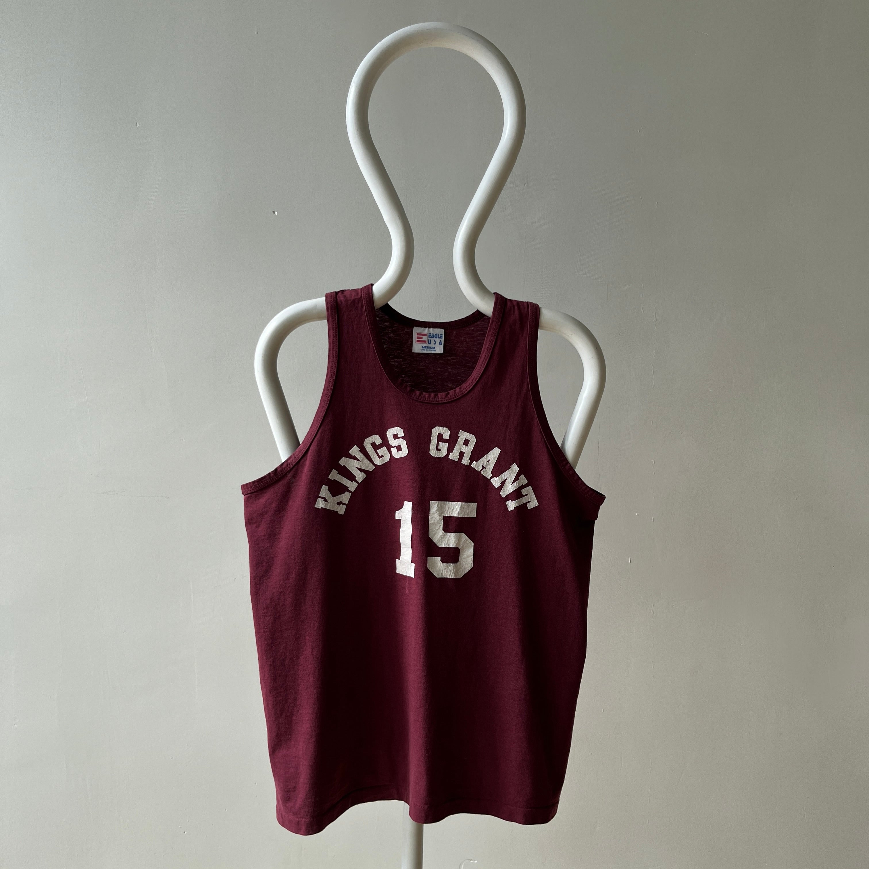 1970s/80s Burgundy Kings Grant 15 Tank Top