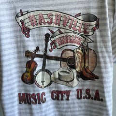 1990 Nashville Music City Cotton T-Shirt