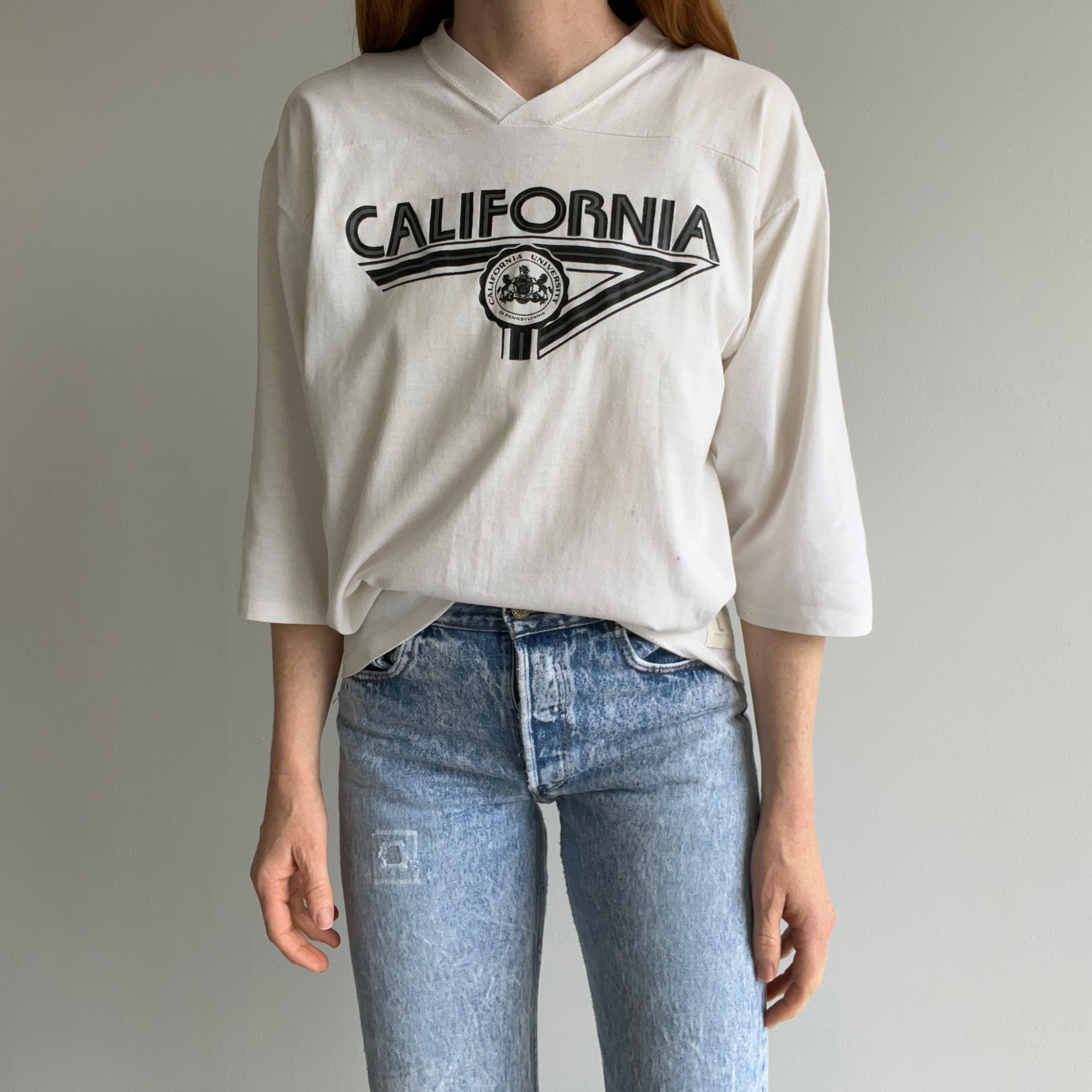 1970s California University of Pennsylvania Football Shirt