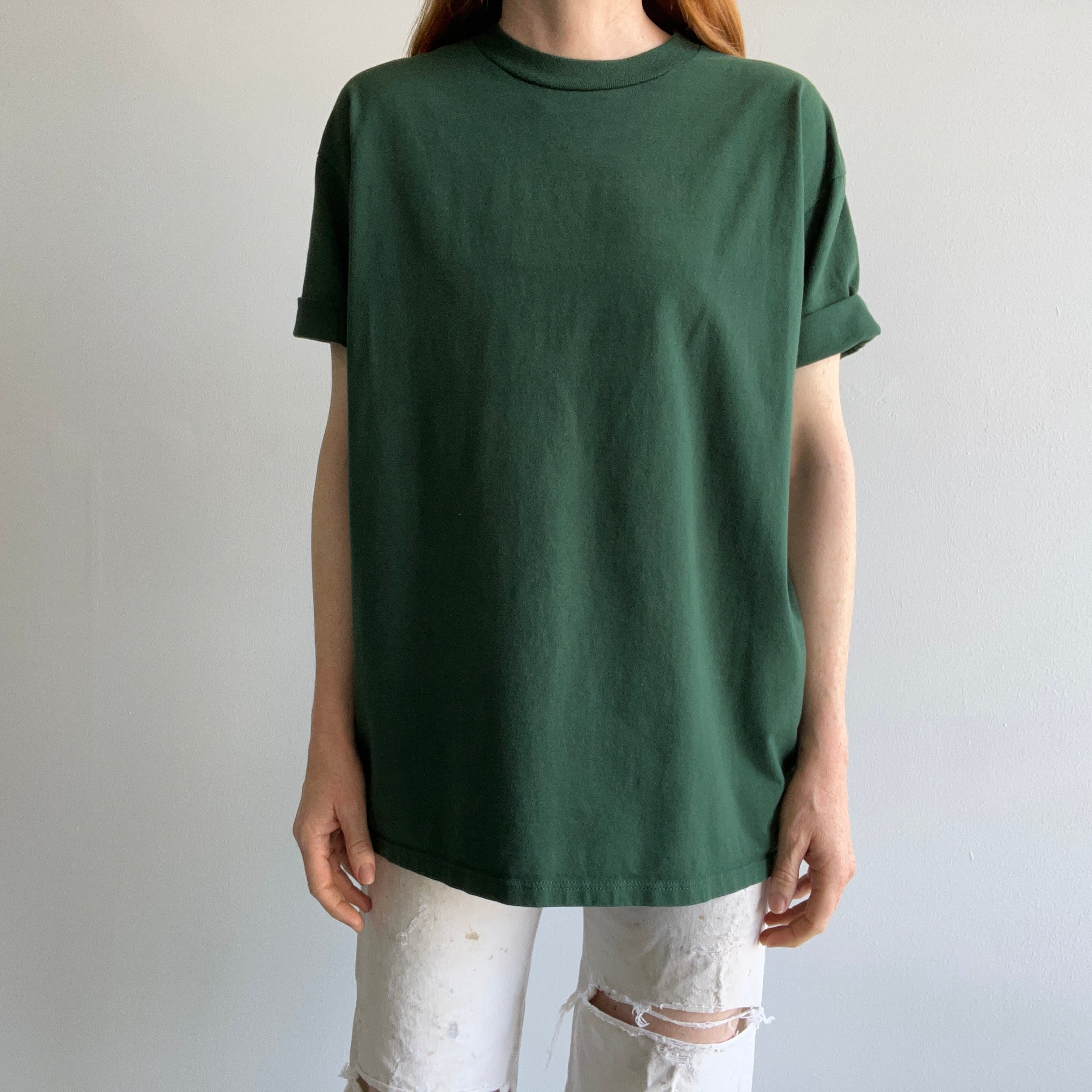 1980s Cypress Green T-Shirt - USA Made