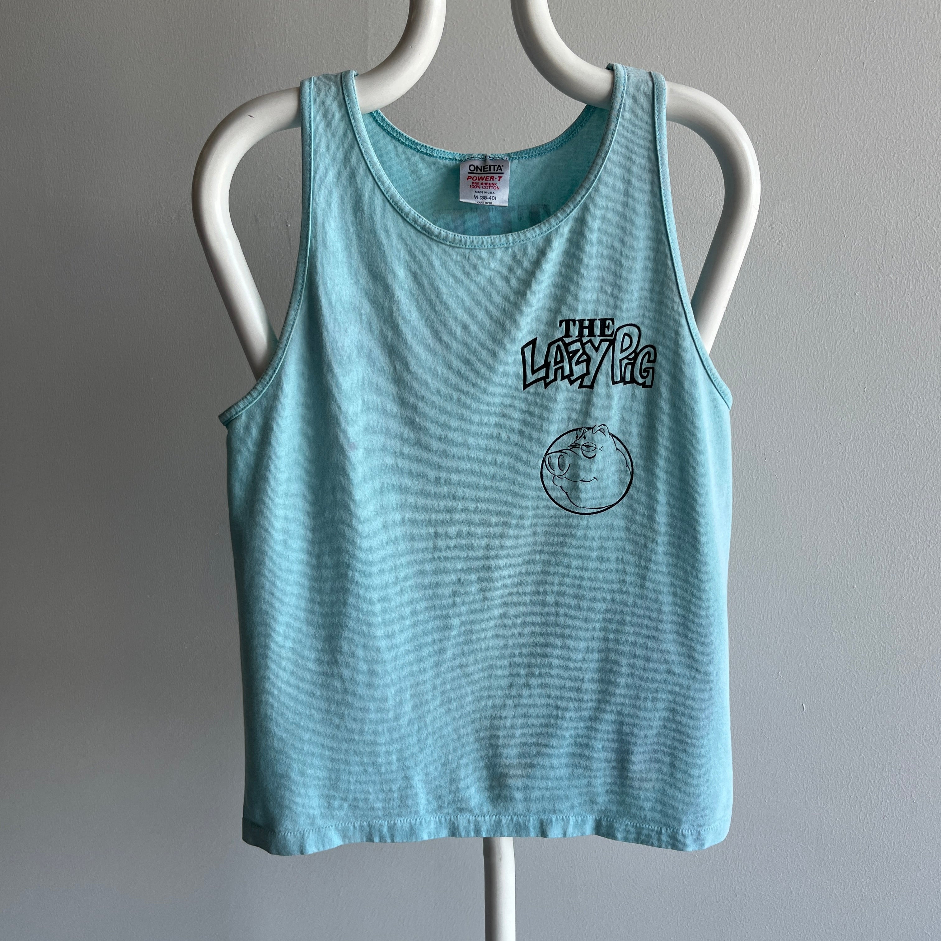 1992 The Lazy Pig Tank Top (All About the Backside!)