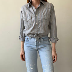 1980's Wrangler Western Button-Up Shirt