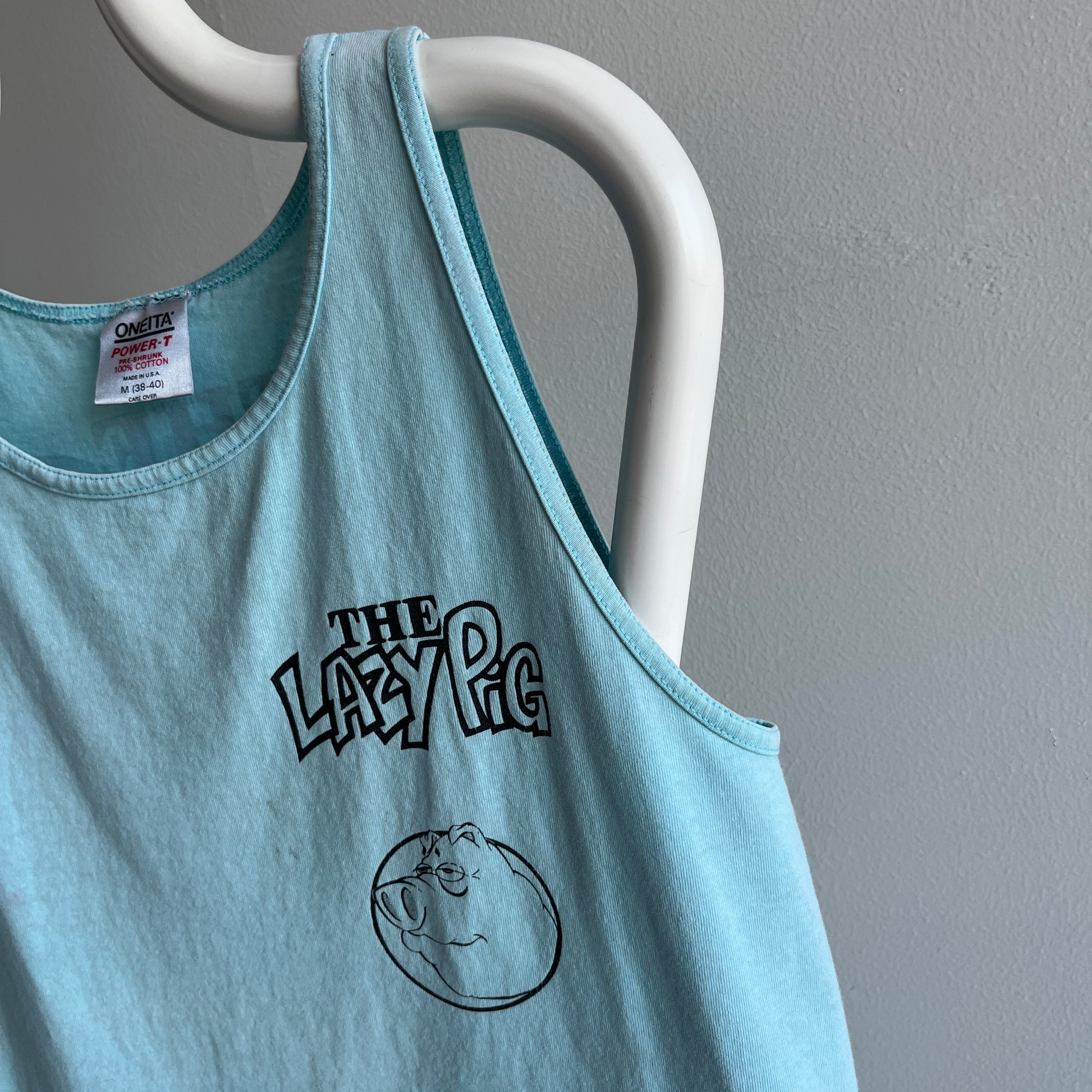 1992 The Lazy Pig Tank Top (All About the Backside!)