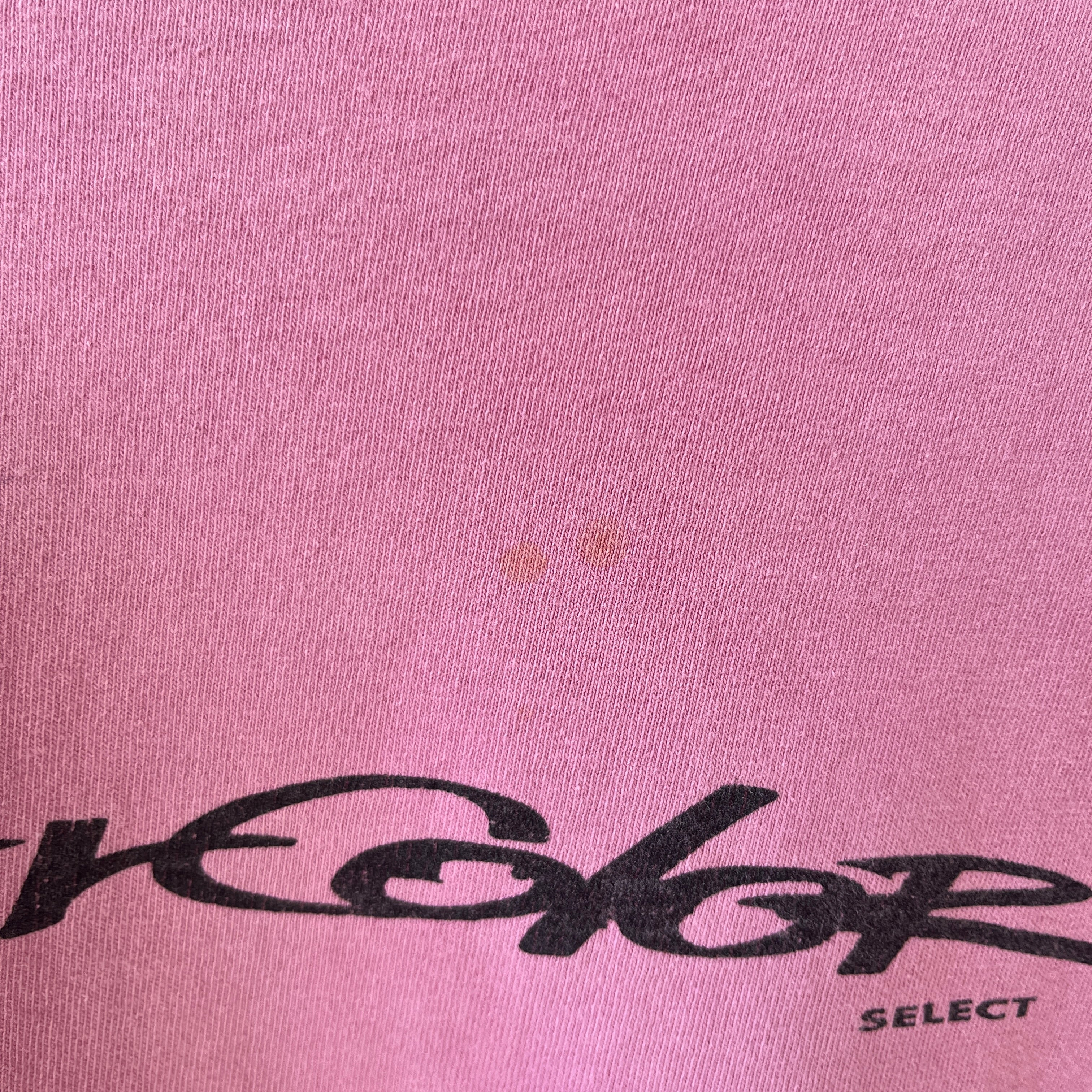 1990s Dark Pink Hyper Color Select T Shirt - Who Remembers these??