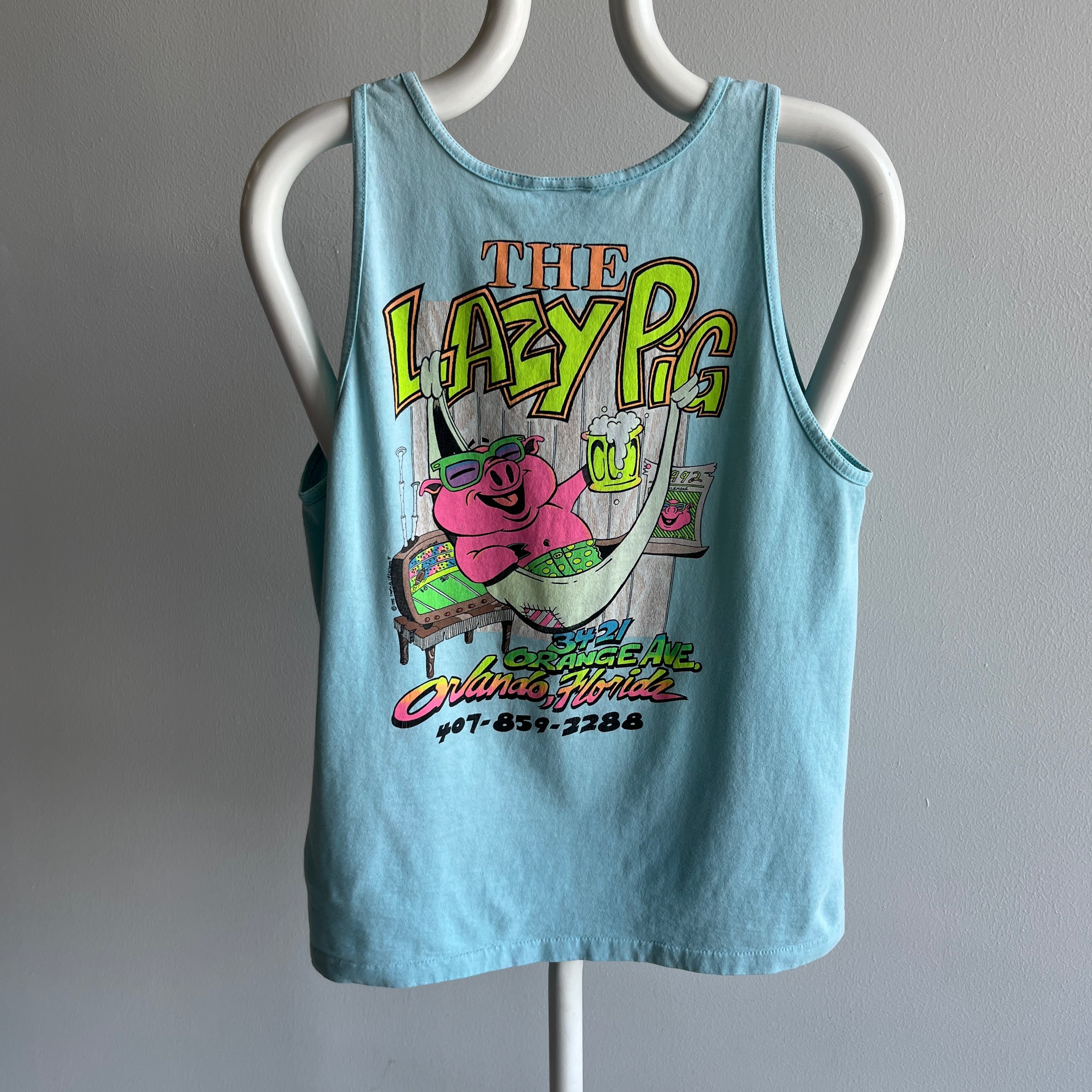 1992 The Lazy Pig Tank Top (All About the Backside!)