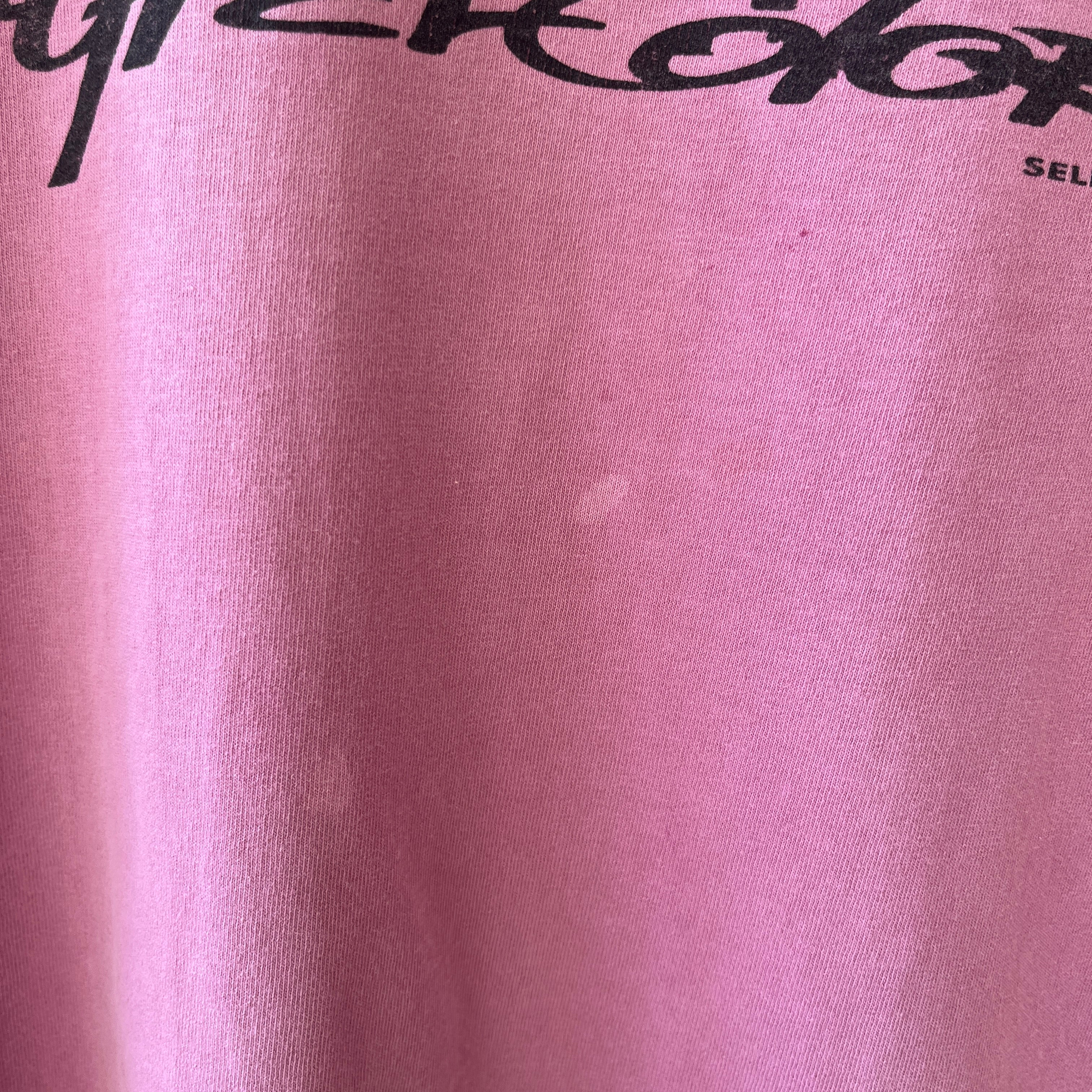 1990s Dark Pink Hyper Color Select T Shirt - Who Remembers these??