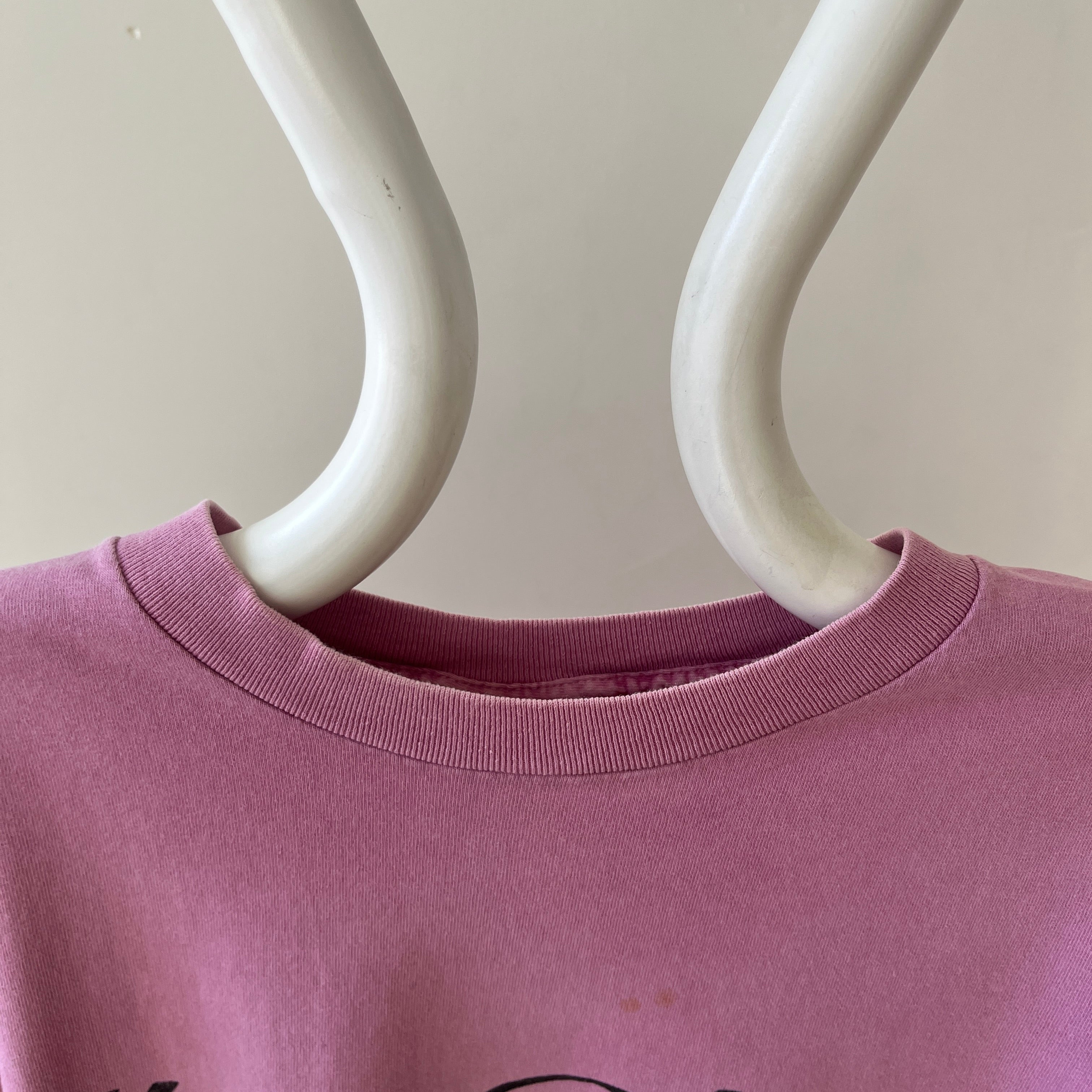 1990s Dark Pink Hyper Color Select T Shirt - Who Remembers these??