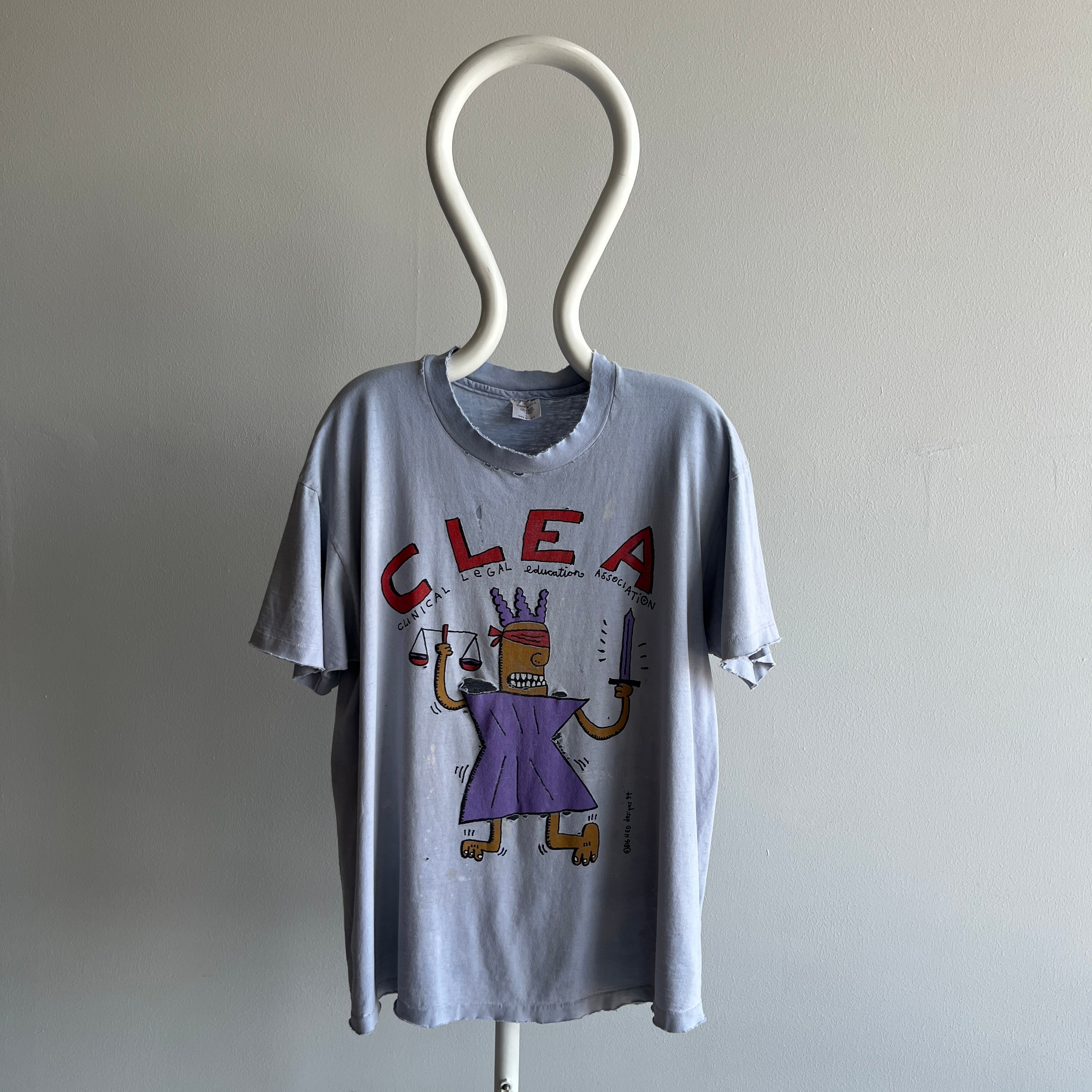 1990s C(linical) L(egal) E(ducation) A(ssociation) Epically Thrashed T-Shirt