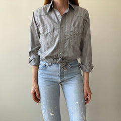 1980's Wrangler Western Button-Up Shirt