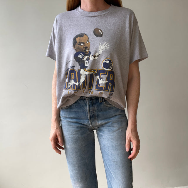 1980s Anthony Carter Minnesota Vikings T-Shirt