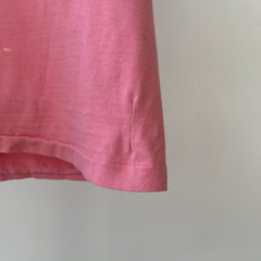 T-shirt teinté de peinture noire vierge des années 00