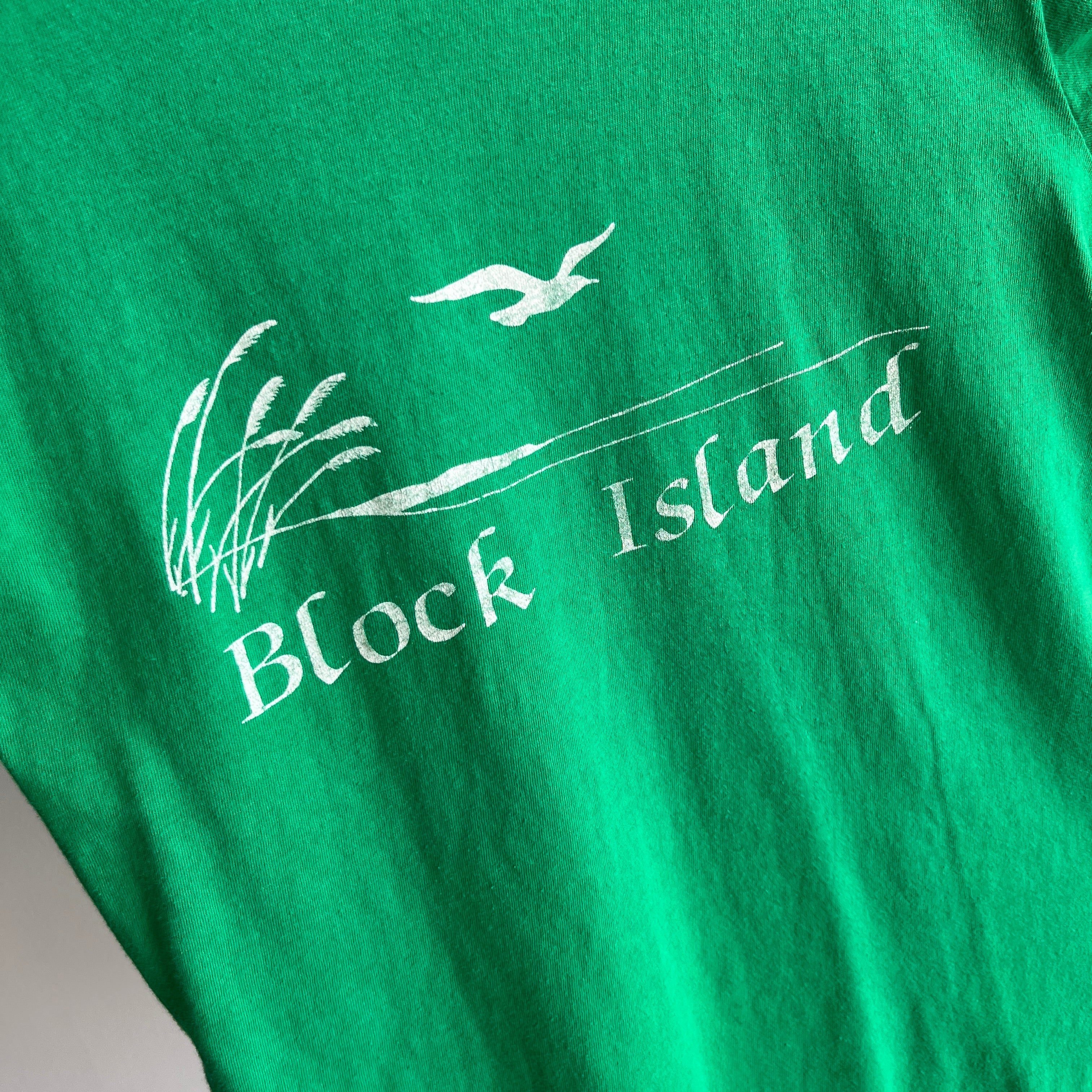 1980s Block Island Smaller Classic Screen Stars Single Stitch T-Shirt