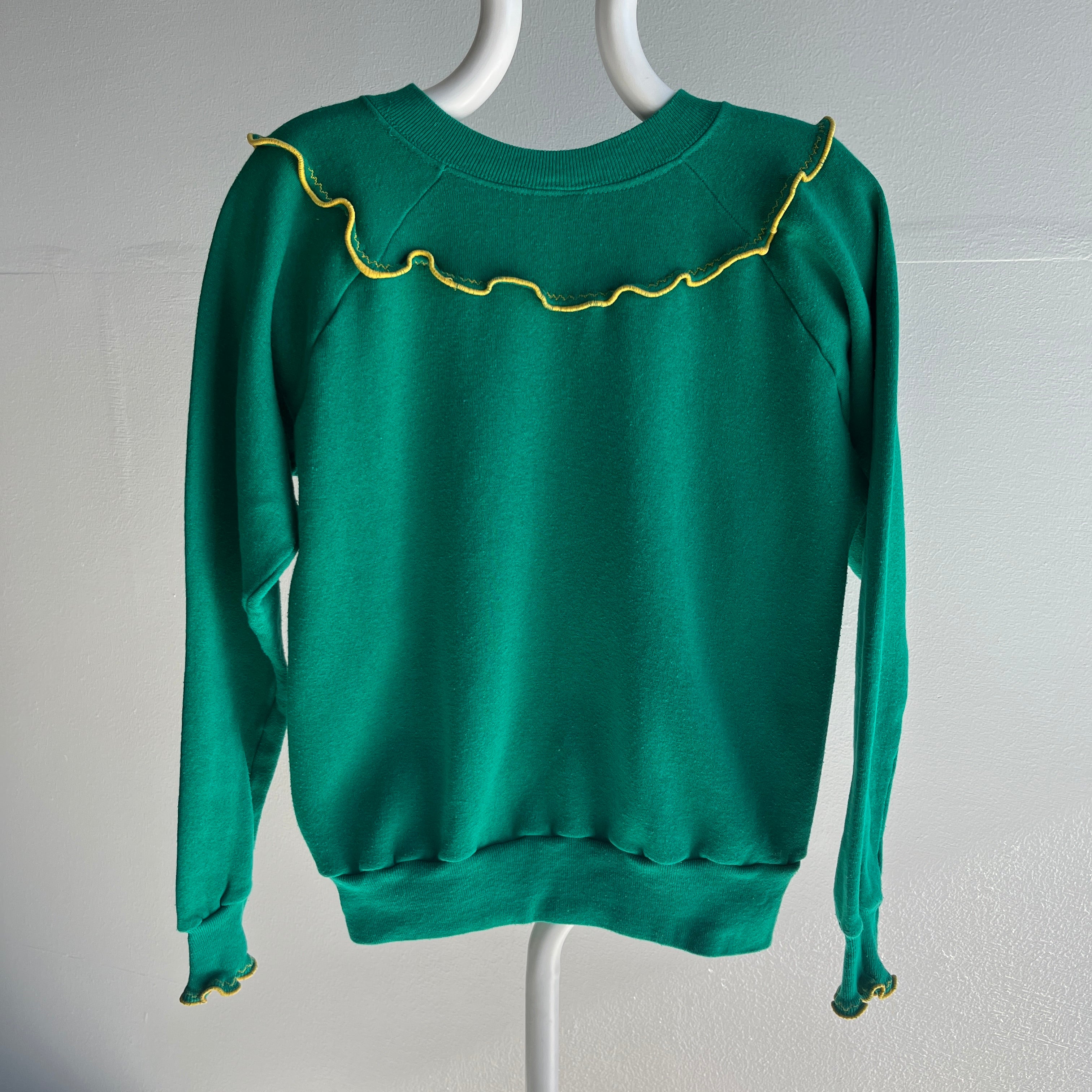 1980s Bear Creek Bears DIY Ruffle Sweatshirt - WOAH