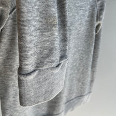 1980s Paper Thin Bassett Walker Blank Gray Sweatshirt
