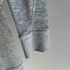 1980s Paper Thin Bassett Walker Blank Gray Sweatshirt