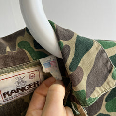 1980s Ranger Cam0 Cotton Chore Coat - !!!!!!