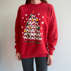 1980s Mooy Christmas Sweatshirt - Show Stopper