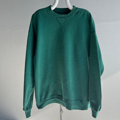 1990s L.L. Bean x Russell Athletic Collab Structured Mostly Cotton Single V Sweatshirt
