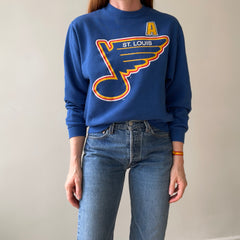 1990s St Louis Blues Hockey Sweatshirt