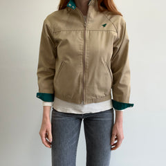 1980s Women's Wrangler Khaki and Green Jacket - WOWOWOWOWOWOW