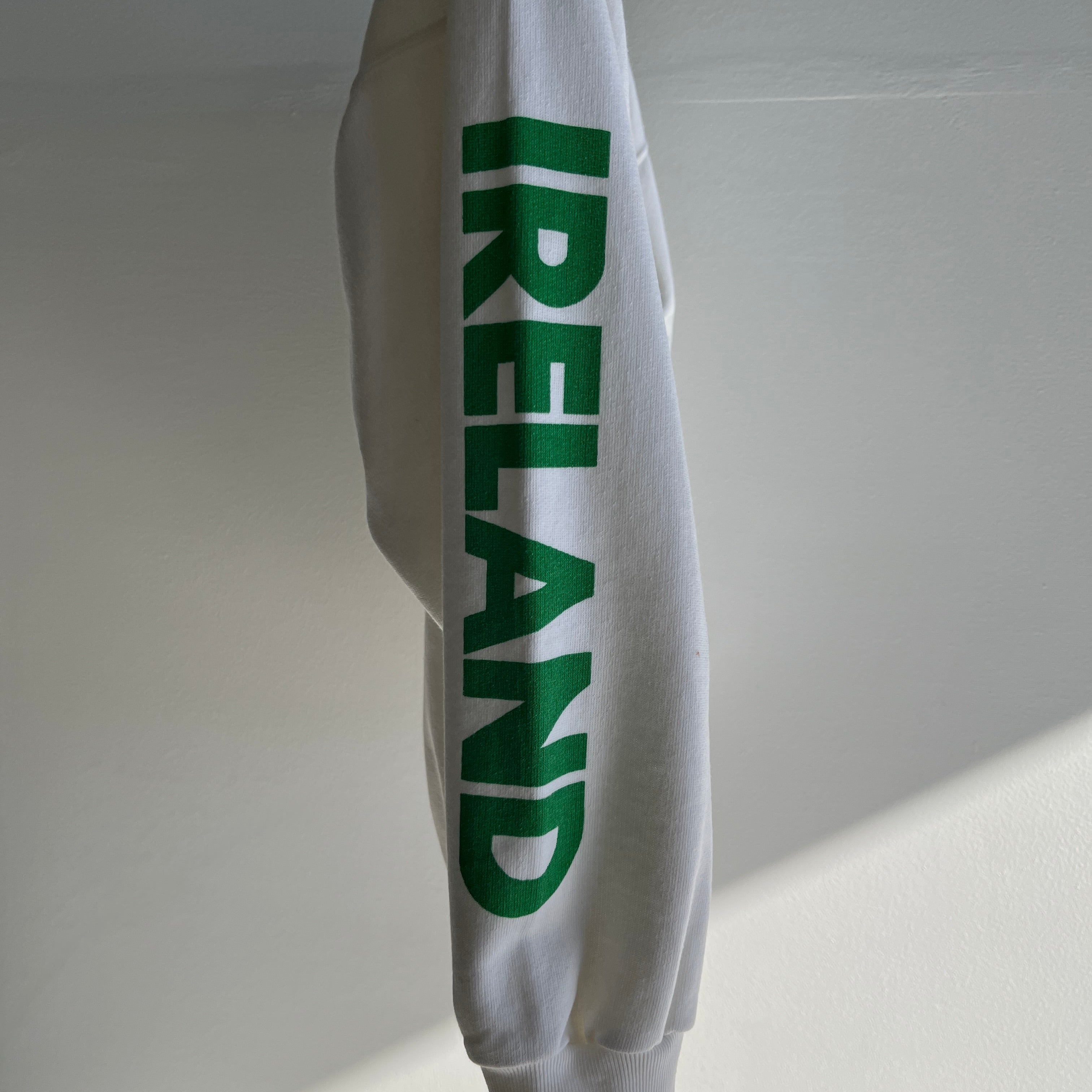 1980s Ireland Built In Collar Sweatshirt