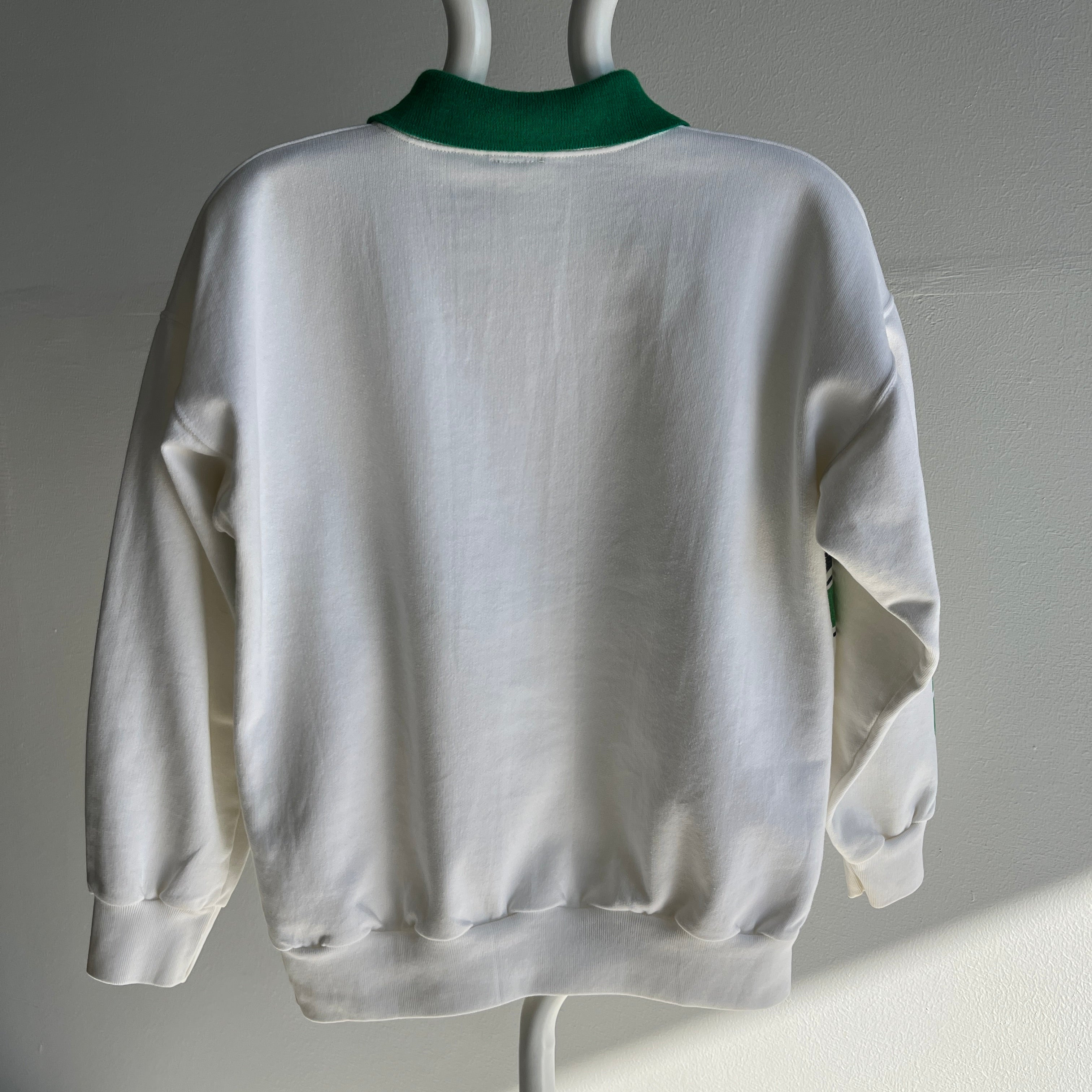 1980s Ireland Built In Collar Sweatshirt