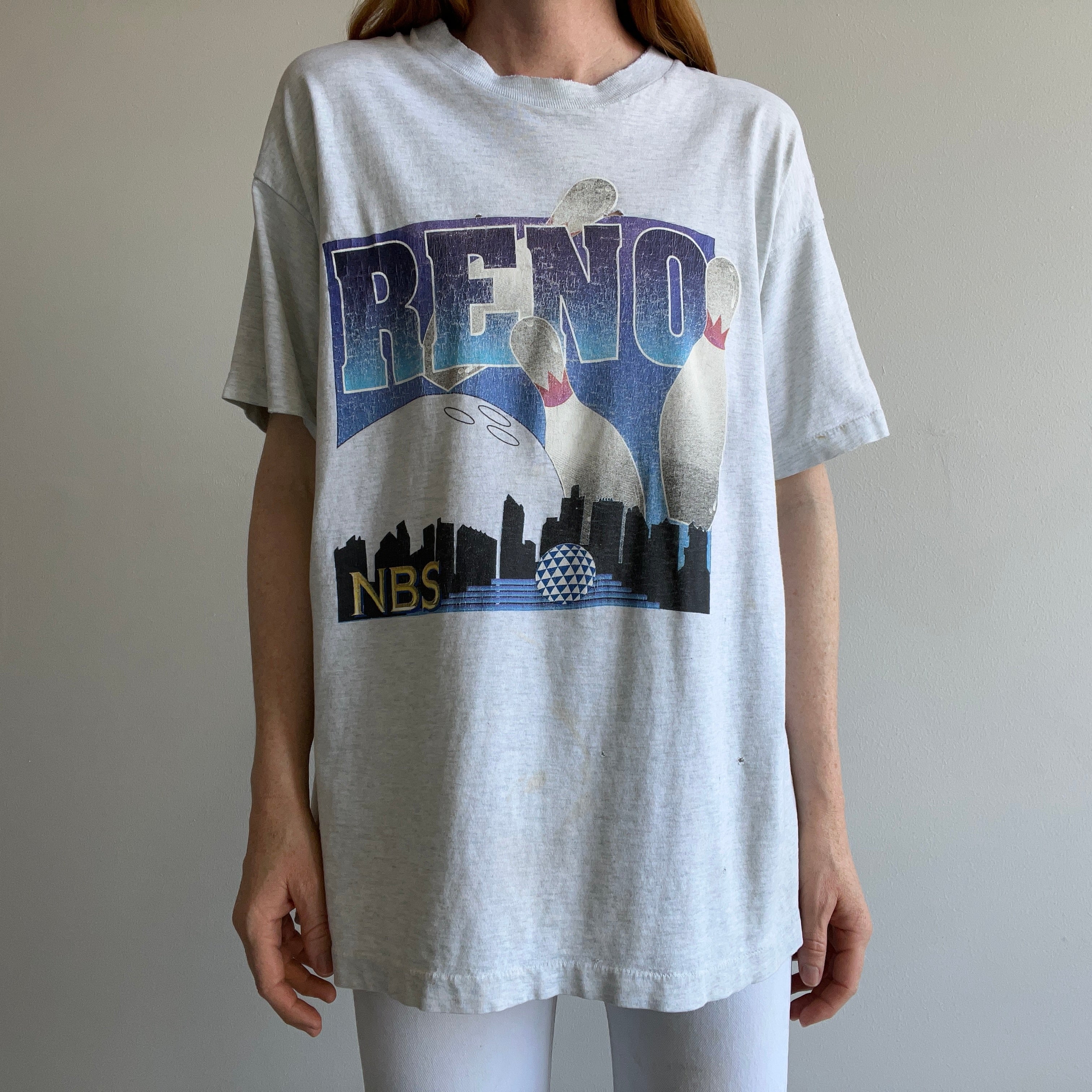 1980s Reno Bowling Perfectly Thrashed T-Shirt