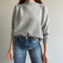 1980/90s Blank Gray Stained Sweatshirt