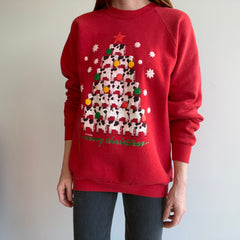 1980s Mooy Christmas Sweatshirt - Show Stopper