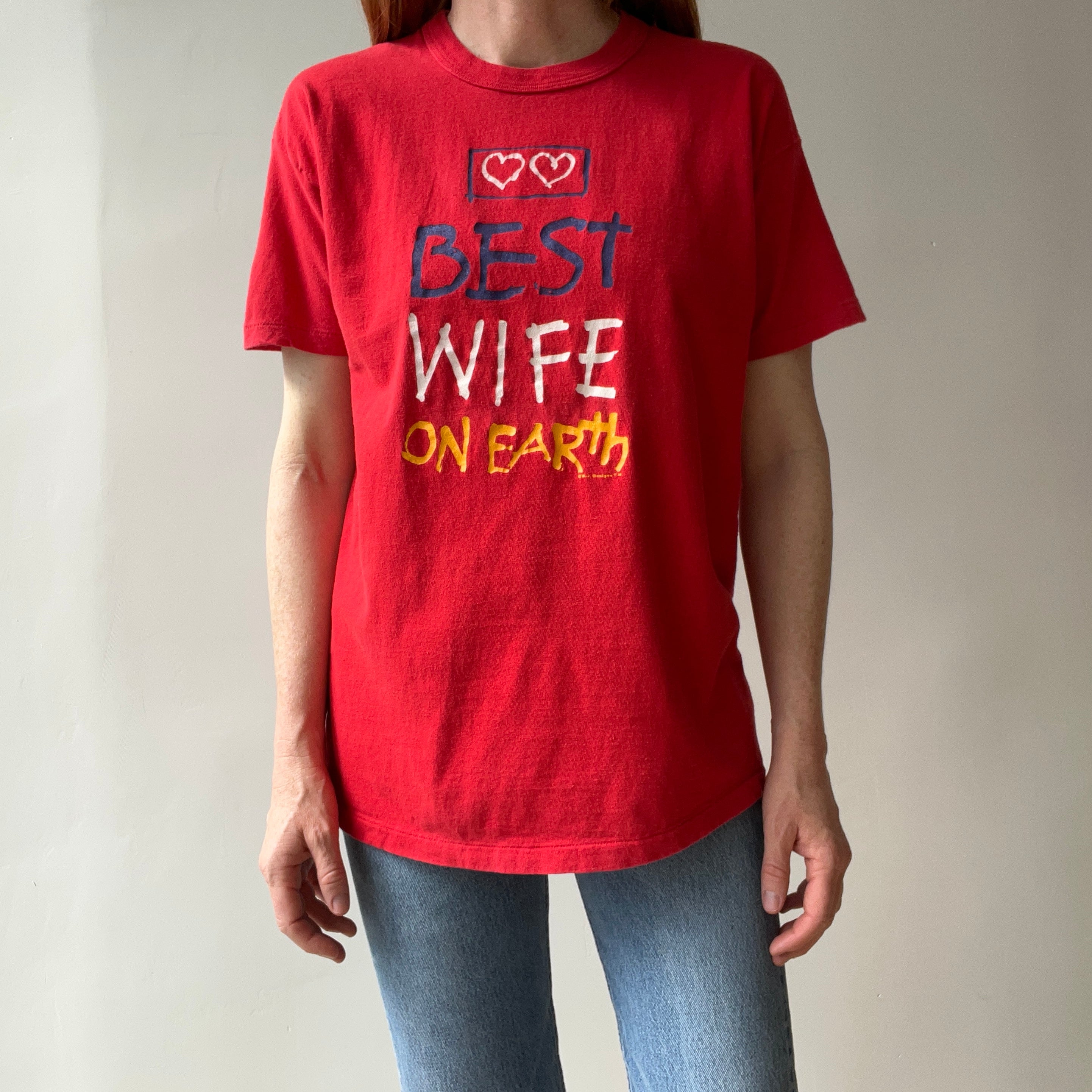 1984 Best Wife On Earth T-Shirt