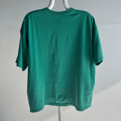 1990s USA Made Gap Green Pocket T-Shirt