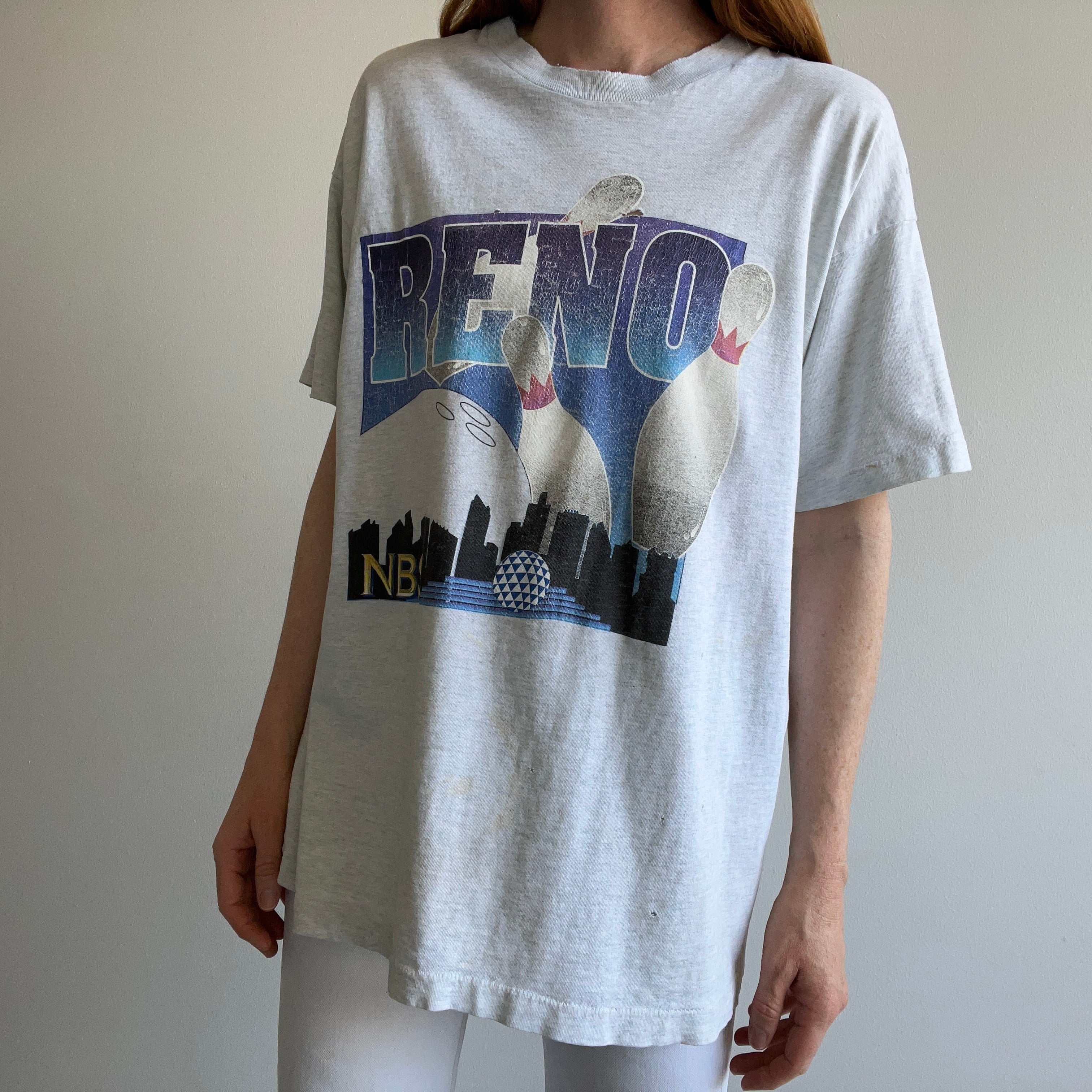 1980s Reno Bowling Perfectly Thrashed T-Shirt