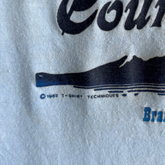 1983 Front and Back Ozark Mountain Country T-Shirt