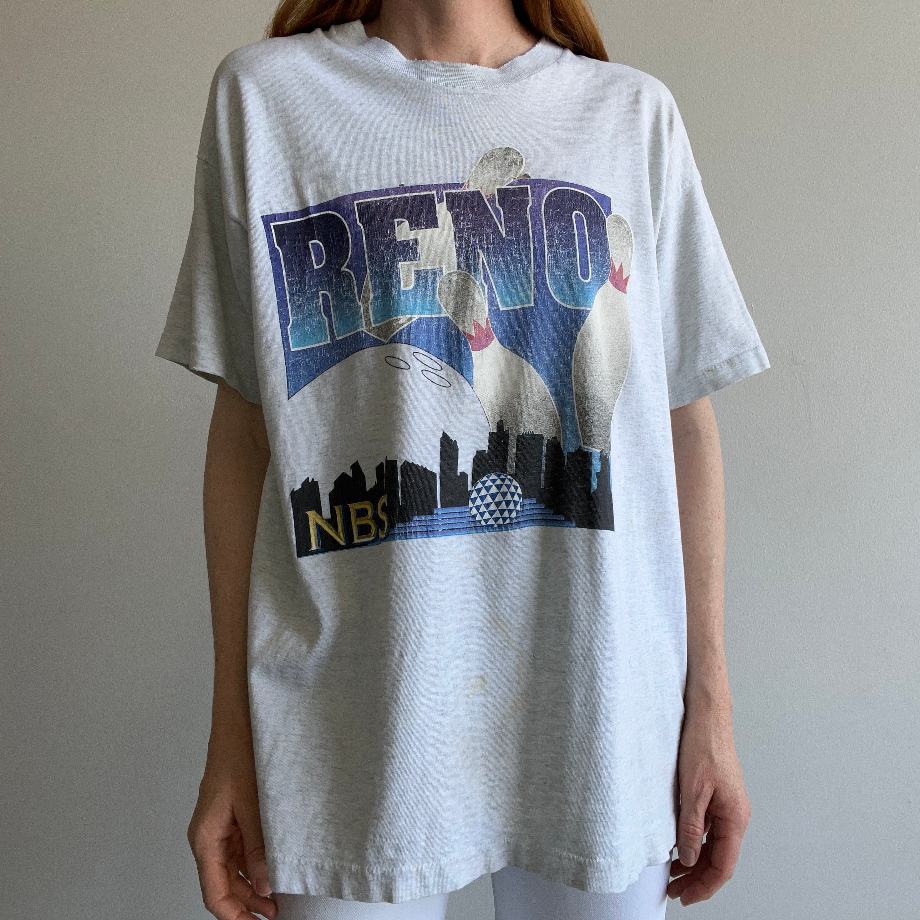 1980s Reno Bowling Perfectly Thrashed T-Shirt