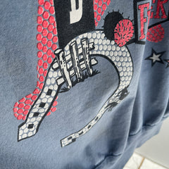 1980s Western Wear Wild Thing Polo Sweatshirt - Lots to Take in Here