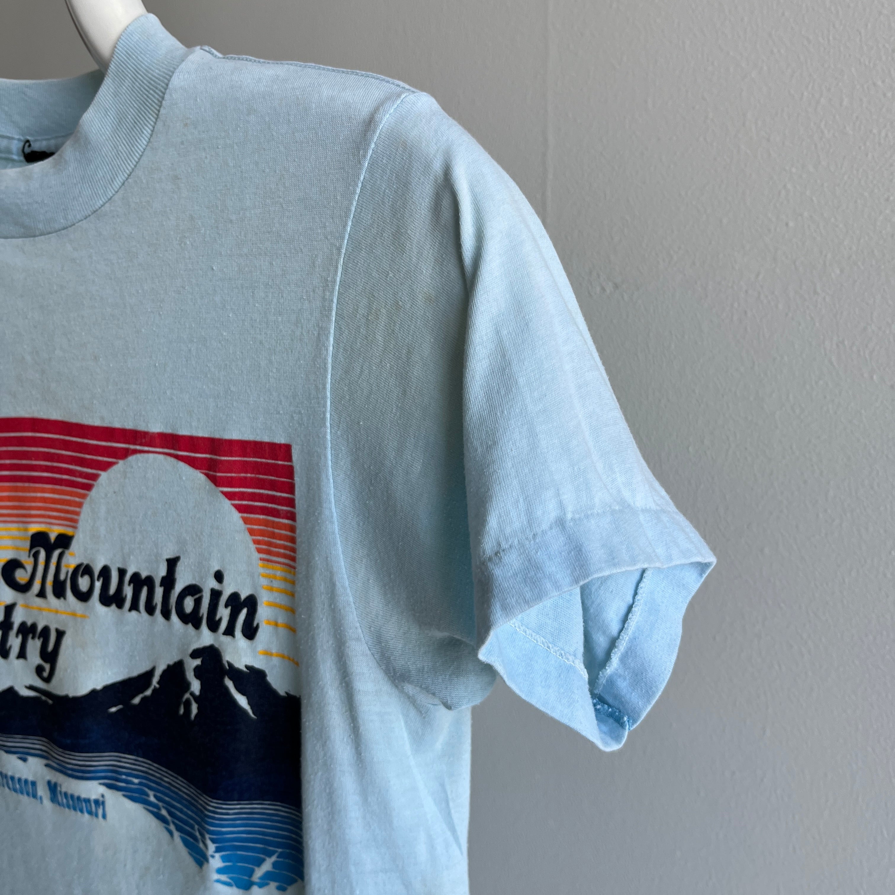 1983 Front and Back Ozark Mountain Country T-Shirt