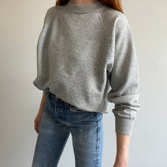 1980/90s Blank Gray Stained Sweatshirt