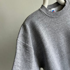 1980s Super Rad Russell Brand Blank Gray Sweatshirt - THIS!!!