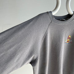 1980s Sailboat Sweatshirt - Great Fade