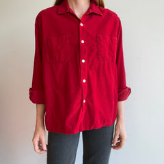 1960s Mancrest Thin Corduroy Cotton Shirt - THIS!!!