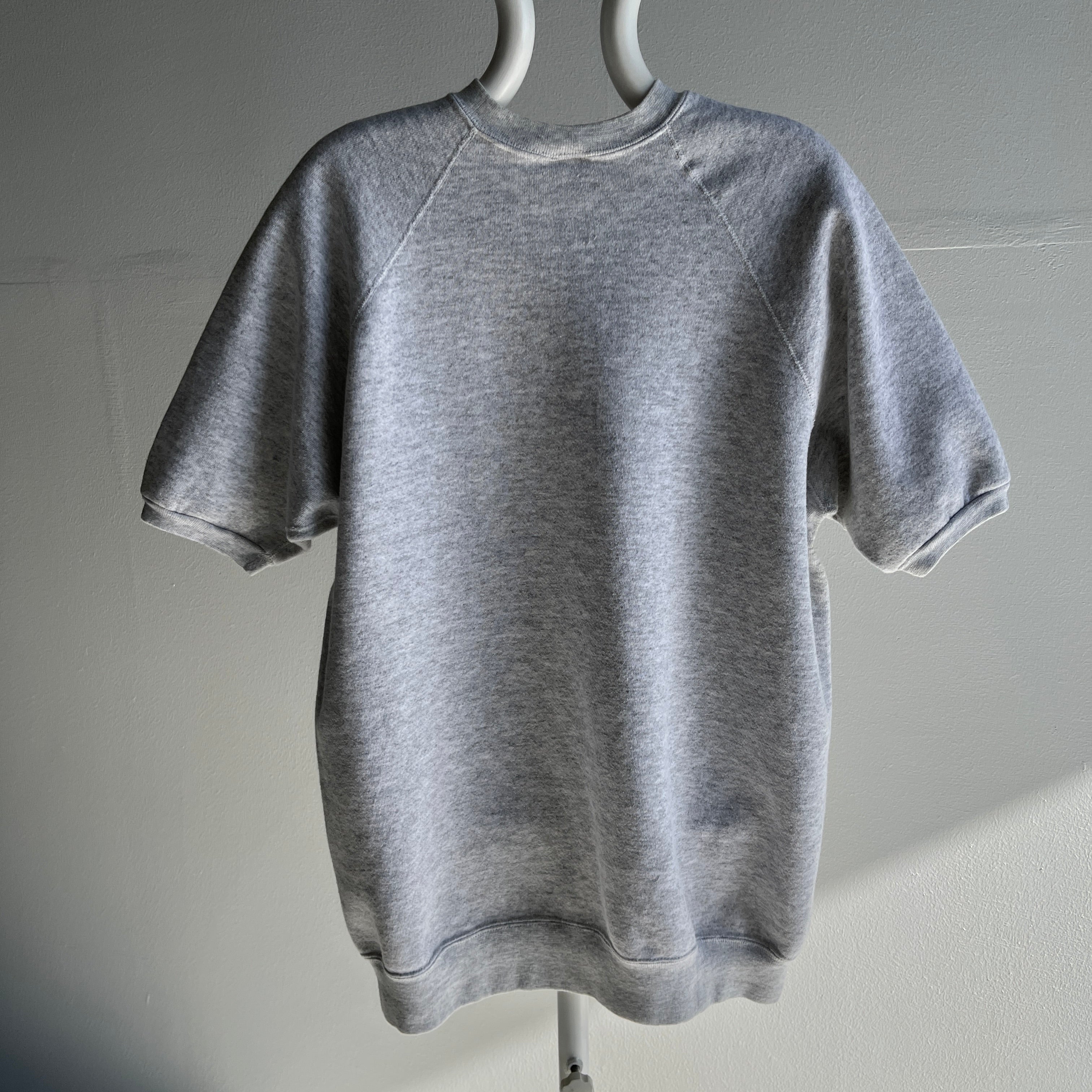 1980s Ultrafleece  350 Blank Gray Warm Up