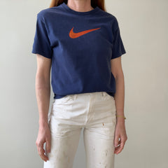 1990s Navy Blue Nike T Shirt - USA Made