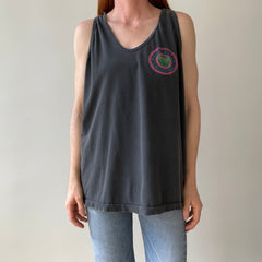 1980s/90s Malibu Beach California Tank Top - Tattered, Torn and Worn